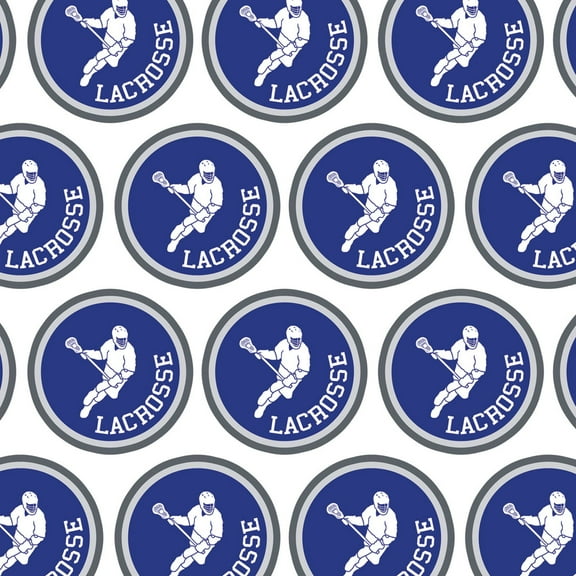 Lacrosse Sport Premium Gift Wrap Wrapping Paper Roll