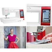 Elna eXcellence 770 Computerized Sewing Machine 350 Stitches LCD Dual Feed USB