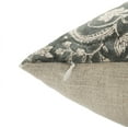 thumbnail image 3 of Fabdivine Block Print Throw Pillow Cover, 20x20 Inch Thick Linen Outdoor Cushion Cover, Floral Print Boho Design Green Pillow Cover for Sofa and Couch, 3 of 5