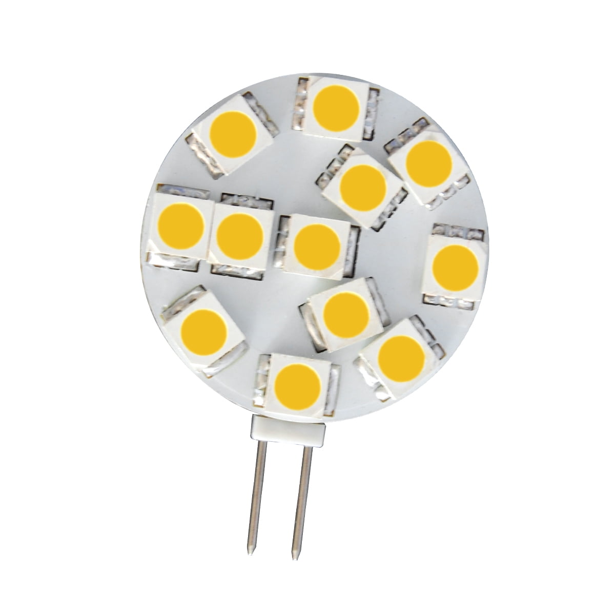 Dream Lighting LED G4 Bulb, 12V Bi-Pin, 20W Halogen Replacement, DimmableWarm White, for RV, Car, Boat, Dome Light, Under Cabinet, 10-Pack