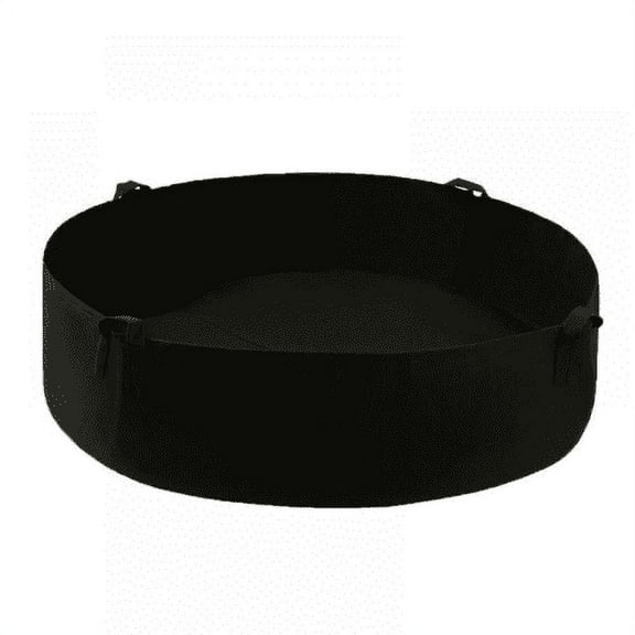 100 Gallon Plant Grow Bags - Garden Planting Pots for Potatoes Vegetables and Fruits, Green Fabric Felt Raised Planter with Super High Capacity(Black)