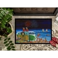 thumbnail image 3 of Corgi Beach Party Bus Fireworks Door Mat, Indoor Rug or Outdoor Welcome Mat 24x3, 3 of 4