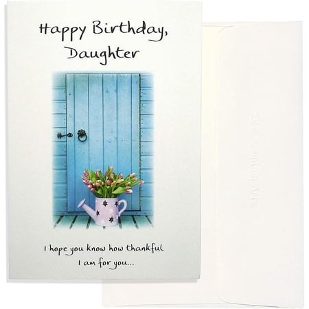 2pcs Greeting Card “Happy Birthday, Daughter” Is the Perfect Birthday Card for a Wonderful Daughter, by Douglas Pagels (050)