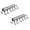 Black*2, variant on 1 Pcs Mug Hooks Under Cabinet, Metal Cabinet Utensil Hanger with Double Row Hook Mug Organizer, Cabinet Storage Hooks for Cabinet Shelf Storage Display Rack for Kitchen Coffee Bar