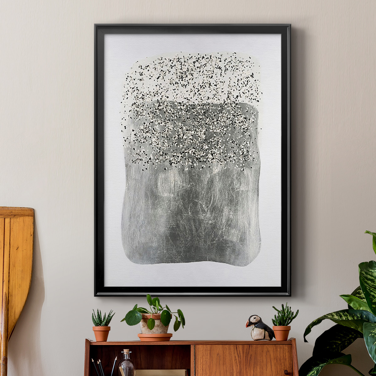 Neoprene I Premium Framed Print, in Gold, Black, or Silver - Ready to Hang
