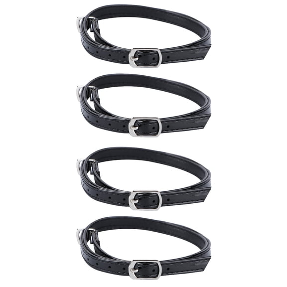 Anti- Drop Ankle Straps 2 Pairs Cross High Heel Replace Women's Sandals Strappy Heels for Shoe Accessories Anti-Drop