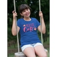 thumbnail image 2 of 100 Percent Cute T-Shirt Juniors -Image by Shutterstock,  x-Small, 2 of 4