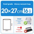 thumbnail image 1 of Bolsa de envasado al vacío para alimentos, bolsa de vacío sellada, bolsa de gelatina de piel de burro transparente, máquina de vacío comercial, bolsa de sellado de plástico, impresión, 1 of 6