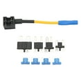 thumbnail image 1 of Blade Fuse Holder Kit, 32V Strong Conductivity Car Add Circuit Fuse Adapter Easy To Install  For Automotive, 1 of 8