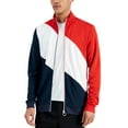 thumbnail image 1 of Id Ideology Men’s Regular-Fit Colorblocked Track Jacket, Red, XXX-Large, 1 of 2