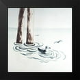 thumbnail image 2 of Atelier B Art Studio 15x15 Black Modern Framed Museum Art Print Titled - SEAGULL, 2 of 5
