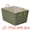 Green, variant on Unique Bargains Woven Storage Basket Shelf Closet Storage Bin Blue 17.7*13.8*9.8in