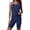 Monstera Leaf Pattern, variant on Tummy Control Tankini Swimsuits for Women, 2026 Modest Bathing Suit with 7" Long Boy Shorts and Side Pockets