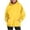 A#Yellow, variant on Women's Oversized Drop Shoulder Hoodie,Solid Color Long Sleeve Loose Casual Pullover Sweatshirt Top,Black,Women's Plus Size L