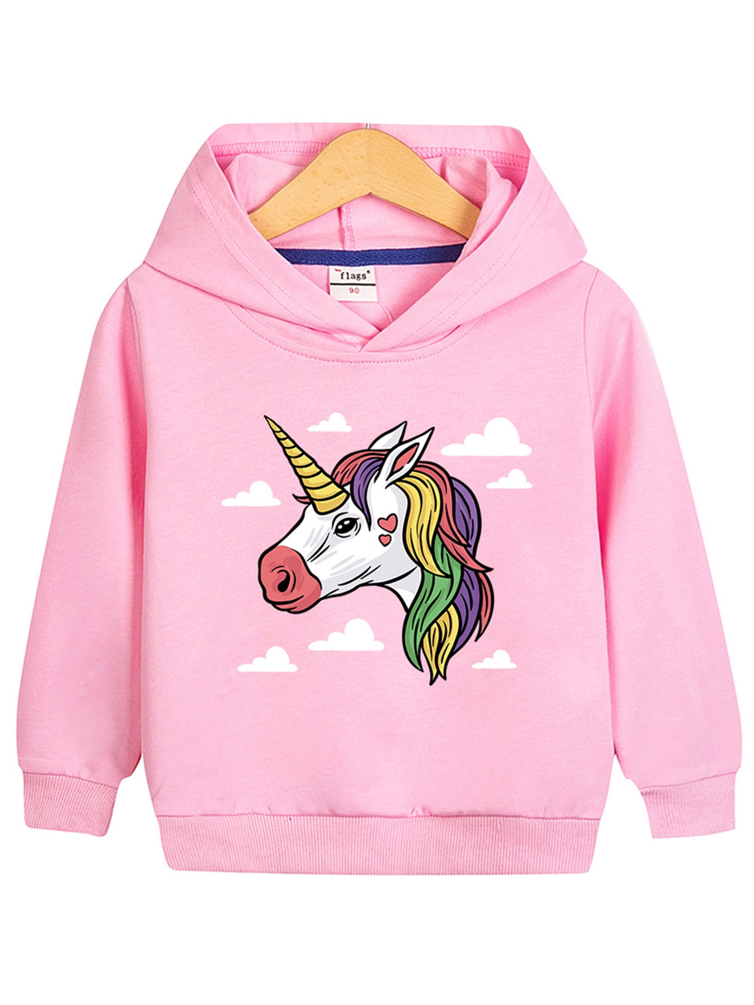 Glonme Long Sleeve Sweatshirt Girl Baggy Party Pullover Loose Animal