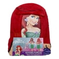 thumbnail image 2 of Little Mermaid Ariel Silk Touch Flannel Plush Poncho Hooded Throw 23.6"x47.2" for Kids by Disney, 2 of 3