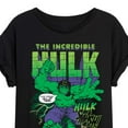 thumbnail image 3 of Marvel Hulk - Smash All Of Them - Women's Oversized Graphic T-Shirt, 3 of 5