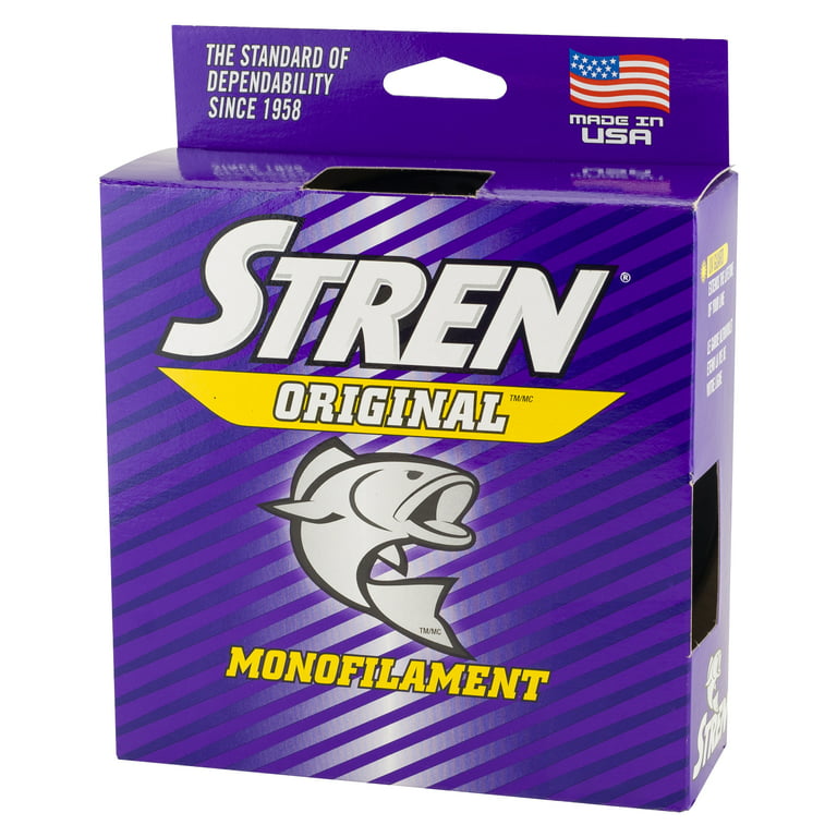 Stren MagnaThin Monofilament Fishing Line Clear 4lb 330yd for sale