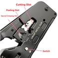 thumbnail image 2 of NATEFEMIN Network Cable Crimper Tool Multifunction Plier for RJ45 Cat7 Cat6 Cat5 Easy Crimping Non-Slip Stainless Steel Carbon Steel, 2 of 8