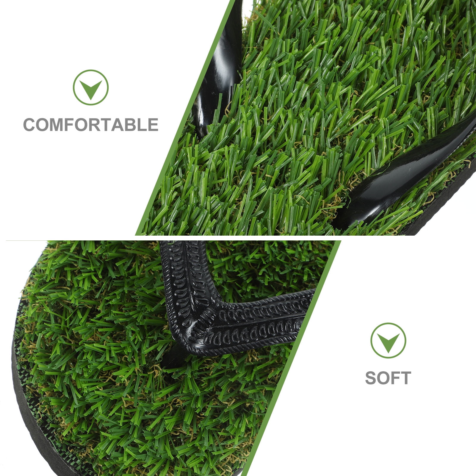 Eease 1 Pair of Simulation Lawn Shoes Flops Grass Slippers Size 42 -  Walmart.com