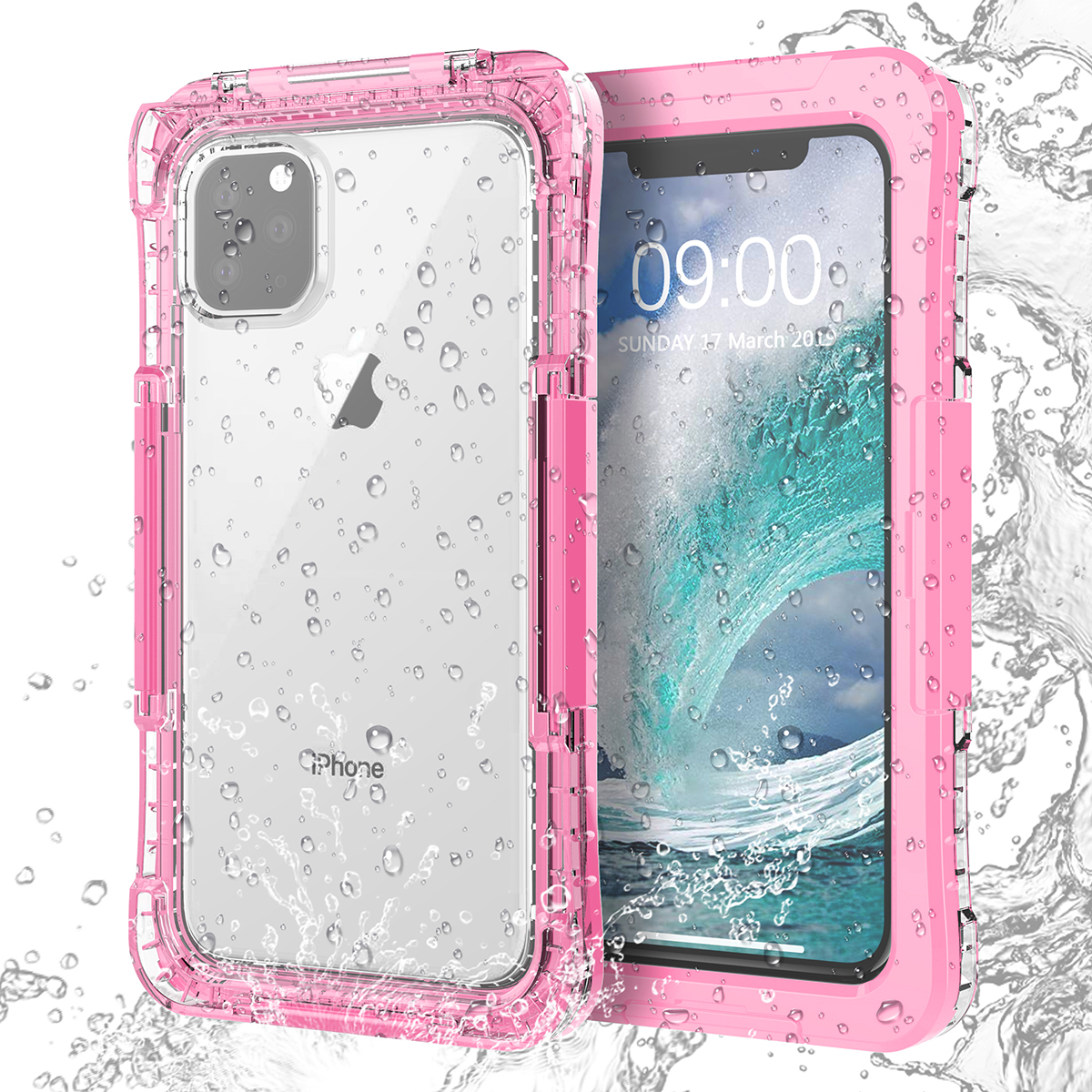 AICase Shockproof Waterproof Diving 6M Case For iPhone 11/11 Pro/11 Pro