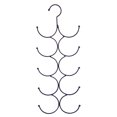 thumbnail image 2 of Scarf Hanger Space Saving Multi-purpose 10 Loop Metal Tie Hanger Belt Organizer, 2 of 6