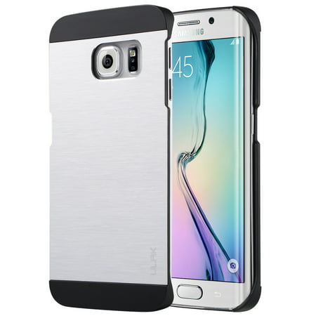 ULAK Galaxy S6 Edge Case, Thin Case with Plastic PC Brushed Aluminum Design for Samsung Galaxy S6 Edge (5.1