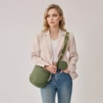 thumbnail image 4 of Montana West Crossbody Bags Bum Bag for Women Large Sling Bag with Adjustable Strap and Coin Purse, Dark Green, 4 of 7