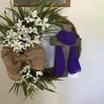 thumbnail image 4 of Lavender Cross Wreath for Easter Decor, Easter Cross Wreath with Purple Bow, Spring Front Door Decoration, Religious Home Decoration (1PCS, Purple, 16inch), 4 of 8
