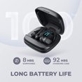 thumbnail image 3 of Auriculares Inalámbricos con 100H de Reproducción, Cancelación de Ruido, Micrófono, Caja de Carga y Pantalla Digital, Auriculares Deportivos con Enganche por Encima de la Oreja, 3 of 3