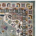 thumbnail image 5 of SAFAVIEH Aria Natasa Oriental Runner Rug, Green/Cream, 2' x 6', 5 of 6