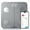 Silver, variant on INEVIFIT Smart Body Composition Scale with Bluetooth and Free Tracking INEVIFIT APP - Black