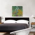 thumbnail image 2 of ARTCANVAS Flower Garden 1907 Canvas Art Print by Gustav Klimt - Size: 26" x 26" (1.50" Deep), 2 of 9