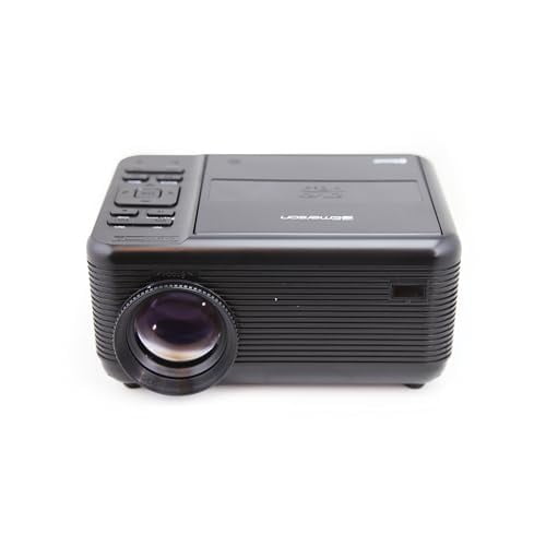 Emerson EVP-2500 150-inch Home Theater LCD Projector with 720p and DVD Player, Black
