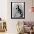 thumbnail image 3 of Historic Framed Print, [Sophie Freud, half-length portrait, seated, facing front], 17-7/8" x 21-7/8", 3 of 9