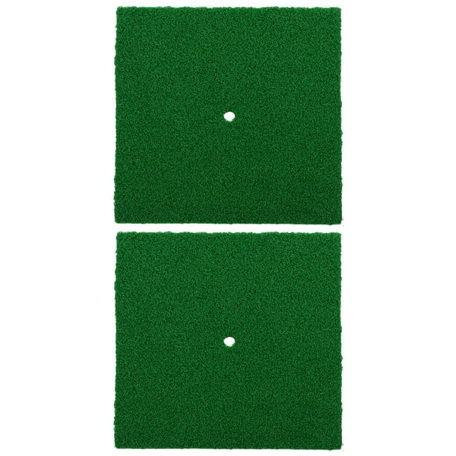 Shisuyan 2 Pcs Tapis de Gazon Pratiques pour Golfs Intérieurs