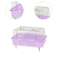 thumbnail image 6 of Vaveren Clear Hamster Cage Cute Small Pets Habitat Pet Enclosure Mice Hedgehog Rats, 6 of 8