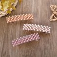 thumbnail image 1 of Paquete de 3 pinzas para el cabello con perlas, pinzas para el cabello con perlas de imitación, accesorios para el cabello para damas y niñas, fiestas, bodas, uso diario, 1 of 5
