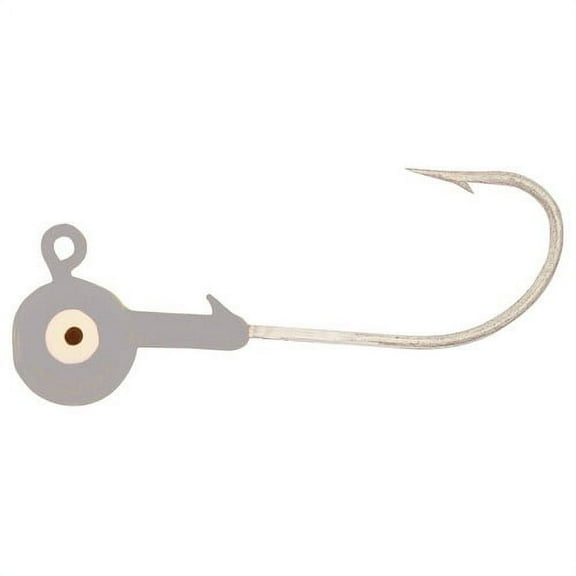 H&H Tackle C1810-08 White Cocahoe Fishing Jig Head Saltwater Lure