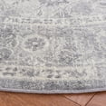 thumbnail image 3 of SAFAVIEH Brentwood Emalee Oriental Area Rug, Gray/Light Gray, 6'7" x 6'7" Round, 3 of 11
