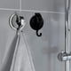 thumbnail image 4 of Gancho de ducha al vacío resistente, gancho de ventosa de vidrio, gancho para albornoz de baño, reutilizable, 4 of 5