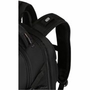 حقيبة ظهر SWISSGEAR Travel Tech Elite USB ScanSmart للكمبيوتر المحمول باللون الأسود
