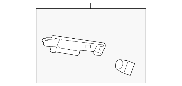 Genuine OE GM Side Retainer - 22874515