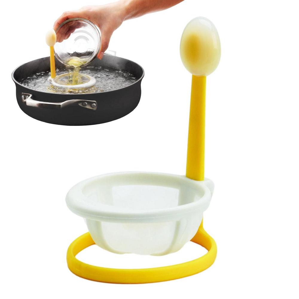 Tohuu Poached Egg Cooker Egg Poacher Poaching Pods Pan Mould Mini Egg