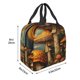 thumbnail image 3 of Easygdp Vintage Cloud Mushroom Bolsa Térmica Premium - Tela Oxford Impermeable, Gran Capacidad, Bolsillo Frontal, Unisex para Trabajo, Escuela, Actividades al Aire Libre y Picnics, 3 of 8