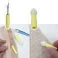 thumbnail image 2 of BUYISI Pro Grade Plastic And Metal Sewing Seam Ripper Combo For Quick Unpicking Yellow, 2 of 5