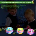 thumbnail image 6 of Light Up Easter Eggs Toy Gifts for Kids, 6 Cute Easter Egg Spinning Tops with Flash & Music, Easter Basket Stuffers Essentials, Easter Eggs Hunt Prize, Kids Goodie Bag Fillers, Party Favor Novelty Toy, 6 of 10