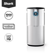 Shark MAX 1000 St Ft True HEPA Air Purifier, NanoSeal, Clean Sense IQ Technology, Captures Pet Hair, Pet Dander, Allergens, HP200 White