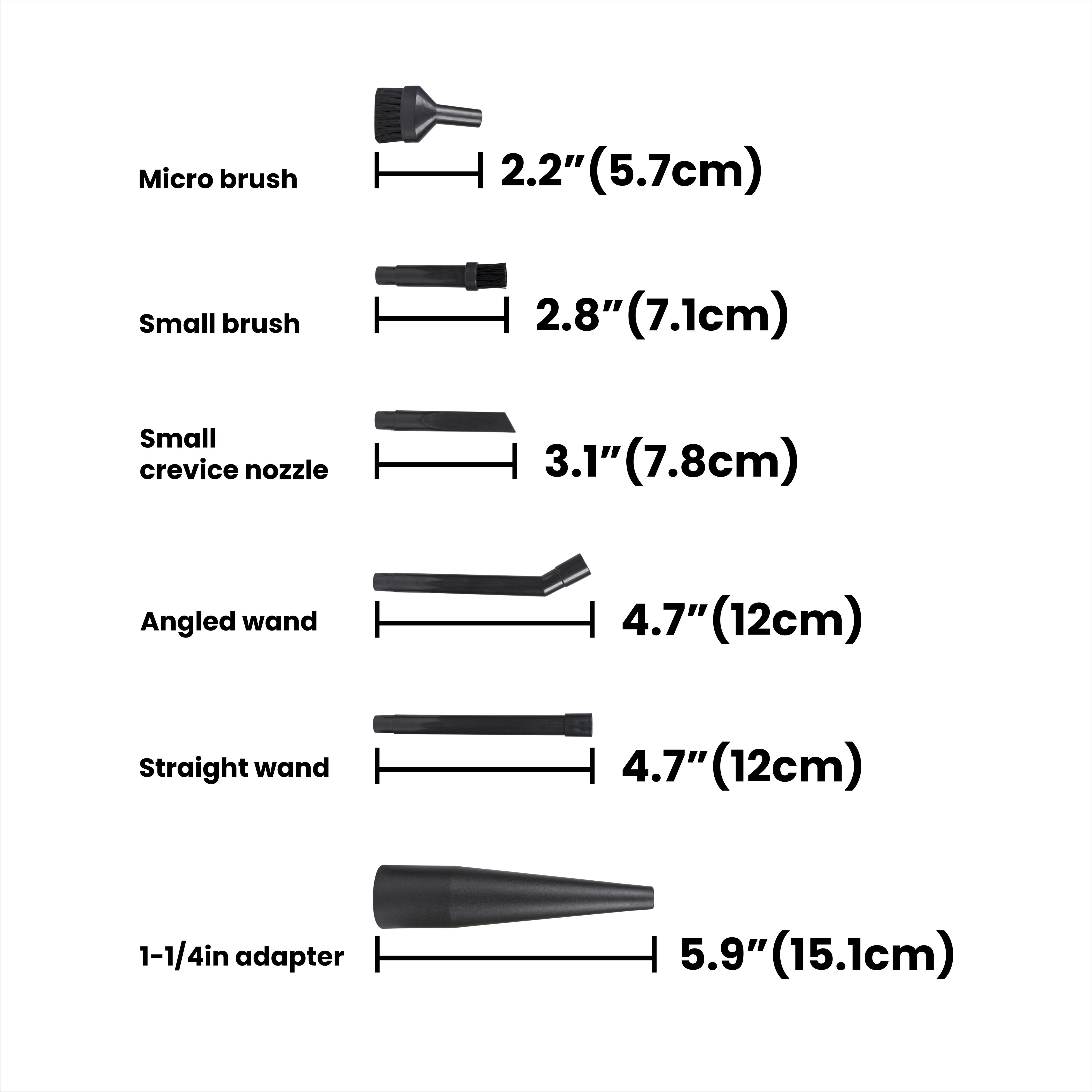 Universal Micro Cleaning Kit for Wet/Dry Vacuum