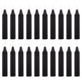 thumbnail image 2 of Mega Candles 20 pcs Unscented Black Exquisite Mini Taper Candle, 4 Inch Tall x 3/4 Inch Diameter, Supreme Chimes, Enchantment, Rituals, Casting Spells, Witchcraft, Wiccan, Metaphysical, 2 of 4